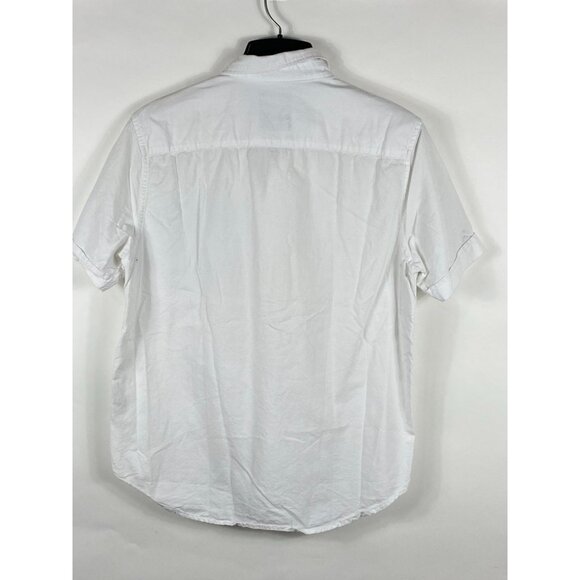 Giordano Hello Kitty 40th Anniversary Button Up Pocket Short Sleeve Shirt 3 F97 - Picture 2 of 4